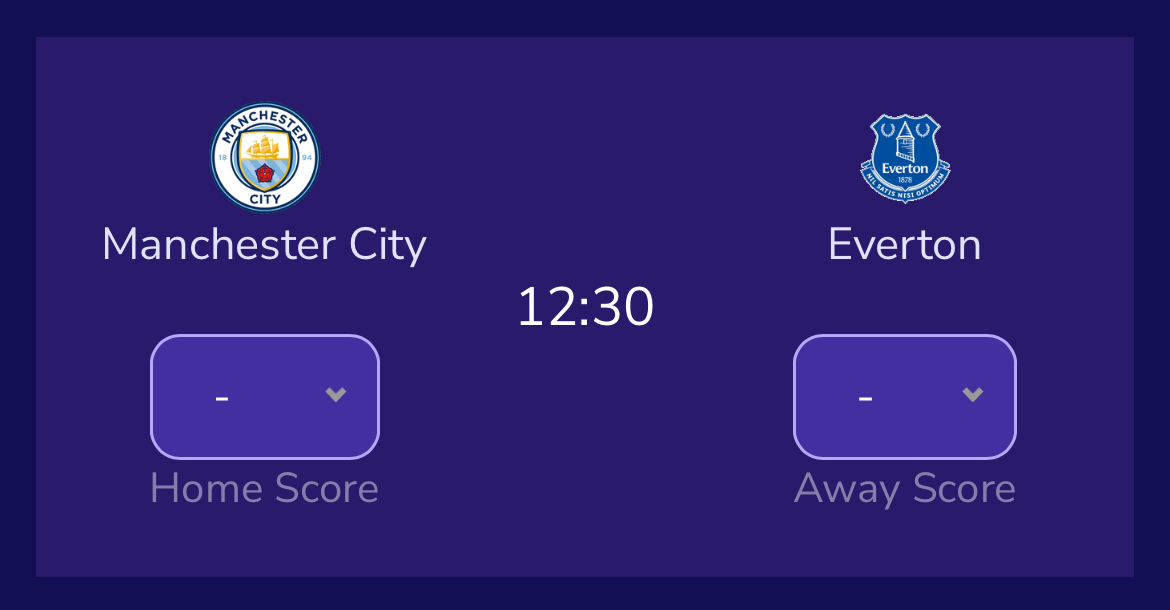 Man City Vs Everton What2bet Crowd Prediction