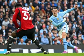 Man City 3-1 Man Utd: Player ratings as Foden brace helps City