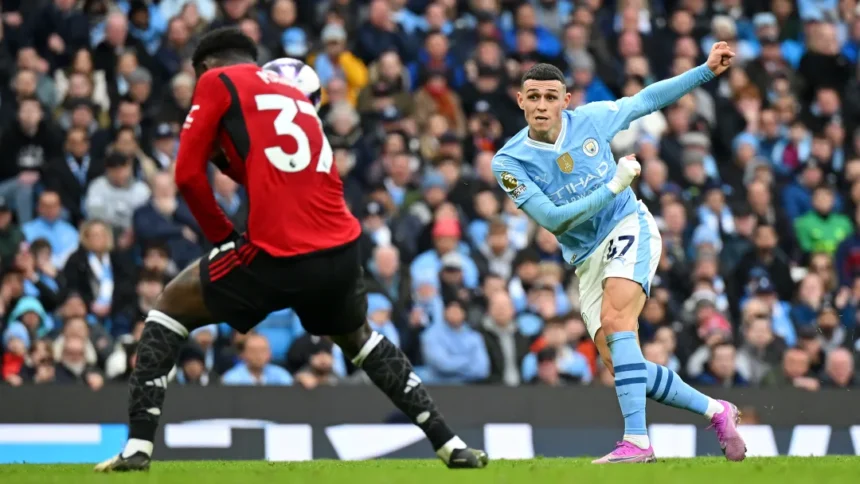 Man City 3-1 Man Utd: Player ratings as Foden brace helps City